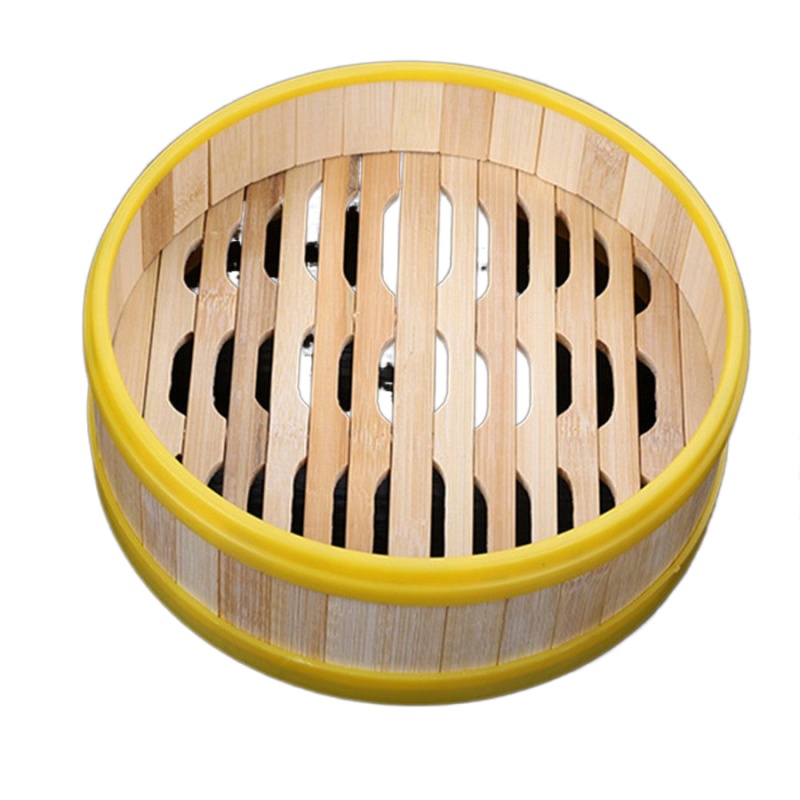 Натуральный экологически чистый бамбуковый Пароварка ручной работы для приготовления пищи корзина с пользовательским логотипом