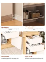 Bureau avec étagère intégrée, bureau d'écriture pour étudiants, chambre à coucher, maison, petit bureau d'étude, table d'ordinateur simple, bureau de location, bois