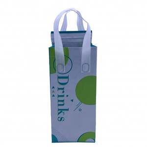 PP Non-Woven <b>Wine</b> Cooler <b>Gift</b> Bag Elegant Tote Bag for <b>Wine</b> Storage and Transportation - Product Image 1