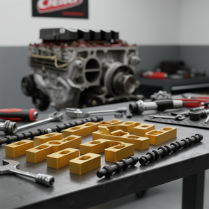 Juego de Balancines de Aluminio de 3/8 Pulgadas con Relación 1.6 para Motor Chevy Small Block Gen I 350, Modelo D0100HAMVP7 - Product Image 2