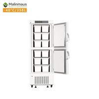 Congélateur médical biologique Malinmaus 358L -40°C pour échantillons hospitaliers, vaccins et plasma, avec refroidissement direct et contrôleur microprocesseur