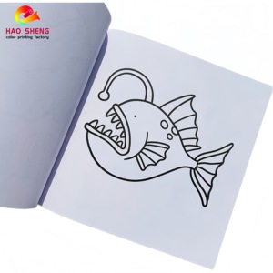 Trung Quốc Nhà máy tùy chỉnh Toddler Học viện học tập vui vẻ màu và vẽ cuốn sách in trên các tông giấy & bìa - Product Image 5