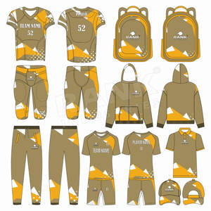 Meilleures ventes Uniforme de football américain Haute qualité Séchage rapide Dernier style Uniforme de football américain - Product Image 6