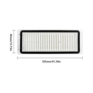 Filtro de repuesto Hepa de 105 mm x 40 mm para aspiradora robot Dreame X20 L20 L30 Ultra X20 Pro Plus, para uso doméstico - Product Image 1
