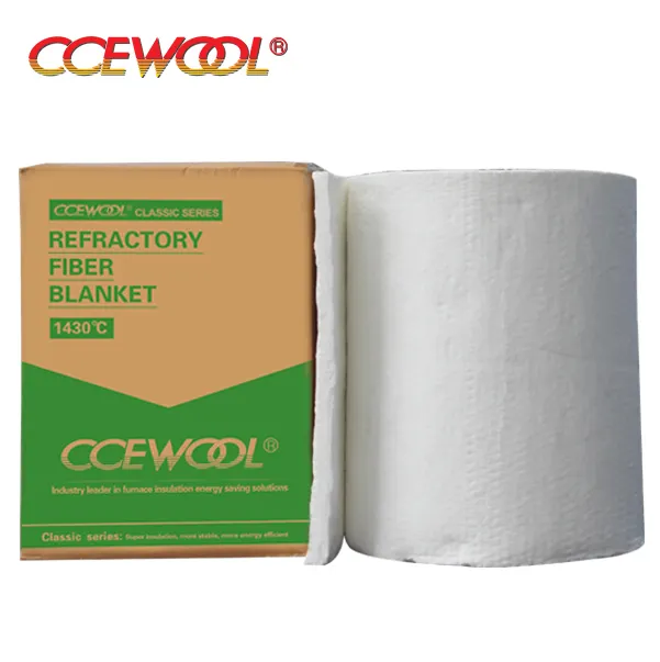 CCEWOOL 1400 हीट इन्सुलेशन उच्च एल्यूमीनियम सिरेमिक फाइबर उत्पाद