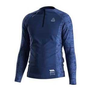 Sweat-shirt de survêtement à fermeture éclair 1/4, tissu respirant et à séchage rapide, panneau latéral pour une mobilité maximale, idéal pour un usage quotidien décontracté - Product Image 5
