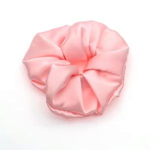 Serre-têtes de mariage en soie de mûrier 100% pure, style tie-dye, surdimensionnés 6 cm, en soie véritable biologique - Product Image 3