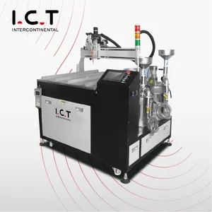 Máquina dispensadora de llenado de pegamento semiautomática Máquina encapsuladora de pegamento de 3 ejes Máquina mezcladora de pegamento de 2 componentes