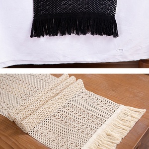 Nappes <span class=keywords><strong>de</strong></span> <span class=keywords><strong>table</strong></span> en tissu <span class=keywords><strong>gaze</strong></span> rustique, transparentes, romantiques, couleur terre cuite, colorées, irrégulières, <span class=keywords><strong>de</strong></span> luxe, imprimées jacquard - Product Image 3