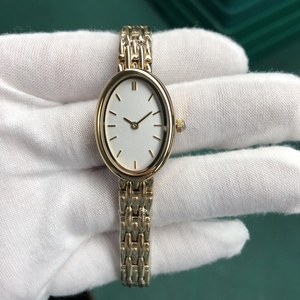 Orologio <span class=keywords><strong>da</strong></span> <span class=keywords><strong>Polso</strong></span> Piccolo in Oro <span class=keywords><strong>per</strong></span> Donne, Classico Lussuoso in Acciaio Inossidabile, Movimento Giapponese, Design Personalizzato del Quadrante, Orologio <span class=keywords><strong>al</strong></span> <span class=keywords><strong>Quarzo</strong></span> di Alta Gamma alla Moda - Product Image 1