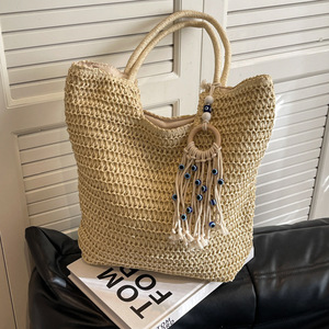 Sac à main bandoulière de plage et de vacances, grande capacité, texture polyvalente, nouvelle collection Printemps 2026, pour les trajets quotidiens et le voyage transfrontalier - Product Image 1