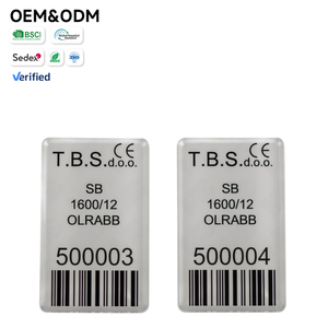 Etiqueta de Acrílico Personalizada con Grabado, Certificación CE, Muestra Gratuita, MOQ Bajo, para Equipos - Product Image 1
