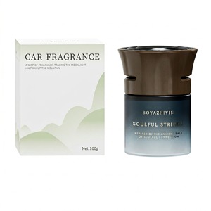 Bisnis OEM/ODM Parfum Padat Kaca Elegan 100g untuk Dekorasi Interior Mobil Penguapan Alami Pilihan Aroma Beragam - Product Image 6