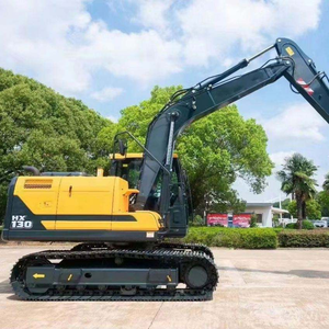 โรงงานจำหน่ายรถขุดตีนตะขาบขนาดเล็ก HX130A น้ำหนัก 13200 กก. พร้อมอุปกรณ์เสริมหลากหลาย เครื่องจักรขุดเจาะ พร้อมบริการหลังการขายที่เชื่อถือได้ - Product Image 4