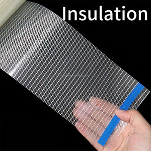 क्रॉस फिलामेंट फाइबरग्लास एपॉक्सी राल इन्सुलेशन टेप चिपकने वाला आंसू प्रतिरोधी लैपटॉप जीवन बैटरी पैकेजिंग के लिए - Product Image 2