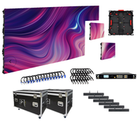 Écran LED d'intérieur P2.6 P2.9 P3.9 pour la location événementielle, panneau LED mural extérieur de petite taille, écran LED de scène pour concert
