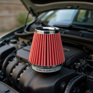 Filtro de aire para coche JBR-8007, cono rojo de 118 mm x 155 mm para motor de coche - Product Image 2