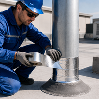 Dachreparaturband Modifiziertes Asphalt-Wasserdichtes Klebeband Lieferant