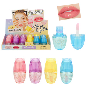 Kiss <span class=keywords><strong>Beauty</strong></span> 6ml Aceite Labial Líquido Mágico que Cambia de Color con Brillo, Venta al por Mayor, Logotipo Personalizado, Marca Privada, Brillo Labial Tintado - Product Image 2