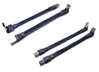 Câble d'extension de données USB 3.1 Type C FPV plat et fin à 90 degrés, personnalisé en usine, pour utilisation informatique