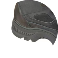Chaussures de sécurité structurelles en cuir de pompier ODM/OBM de haute qualité avec bandes réfléchissantes pour le sauvetage en milieu sauvage et en milieu urbain