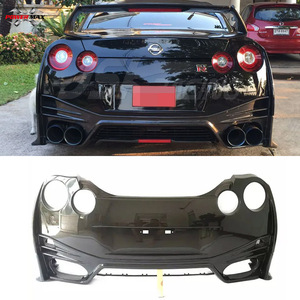 Kit de carrocería de parachoques trasero estilo <span class=keywords><strong>N</strong></span> de fibra de carbono para Nissan GTR R35 difusor de parachoques trasero - Product Image 6