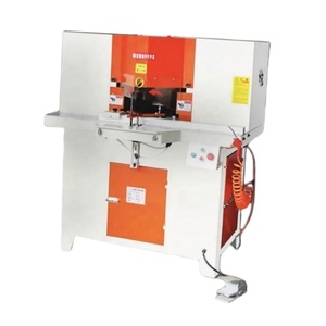 Machine à scier hydraulique à double tête pour la découpe pneumatique de portes, fenêtres, bois et métaux (aluminium) - Product Image 6