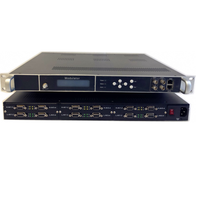 Solución de Bajo Costo, Modulador AV a RF de 24 Canales, Señales V/A con Codificador RCA IP para Transmisión en Vivo