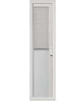 Porte en verre électrique manuelle avec stores horizontaux intégrés, double vitrage moderne, verre de confidentialité pour cloison de bureau