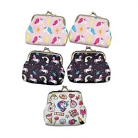 Porte-monnaie vintage Kpop, portefeuille de voyage résistant à l'eau, pochette à monnaie avec fermoir, pochette rétro USUN, sac fourre-tout promotionnel