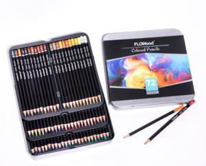 Lot <span class=keywords><strong>de</strong></span> Crayons <span class=keywords><strong>de</strong></span> Couleur Professionnels en Gros, 72 Teintes Assorties, Coffret Cadeau, Mine Anti-Casse, Kit <span class=keywords><strong>de</strong></span> Papeterie pour Peinture Artistique - Product Image 2