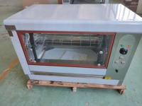 Rôtissoire à un niveau en acier inoxydable commerciale rentable Barbecue électrique/gaz Gril de poulet