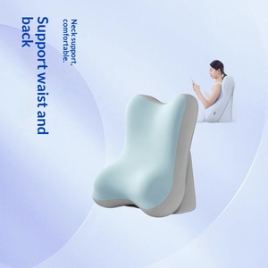 Bedside Split-type Memory Foam Neck and Waist <strong>Support</strong> Pillow <strong>Sofa</strong> Bed Lumbar <strong>Support</strong> <strong>Cushion</strong> for Bedroom Reading Backrest - Product Image 1