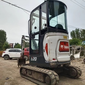 Excavatrice sur chenilles Bobcat E20, mini-excavatrice sur chenilles d'<span class=keywords><strong>occasion</strong></span> Bobcat, équipement de terrassement haute performance - Product Image 4