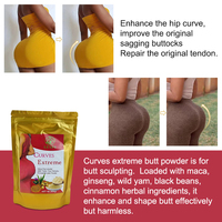 Poudre Protéinée Naturelle Extrême pour Courbes, à base d'Extrait de Racine de Maca, pour l'Amélioration et l'Augmentation du Volume des Fesses