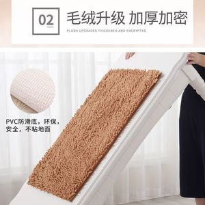 מחצלת אמבט לשרותים chenille חדר אמבטיה רך shaggy non החלקה מים סופג מכונת כביסה פסים מקורה מחצלות אמבטיה - Product Image 5