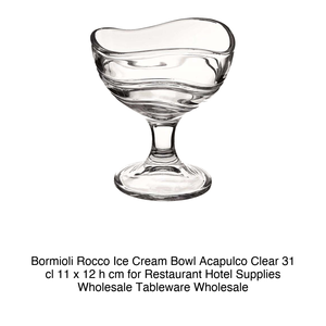 Tazón para Helado Bormioli Rocco Acapulco Transparente 31 cl 11 x 12 h cm para Restaurante, Hotel, Suministros al por Mayor, Vajilla al por Mayor - Product Image 2