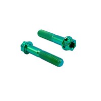 TOBO boulons en titane vis à tête à bride Torx avec trous boulon à tête hexagonale vis plaquées titane boulon