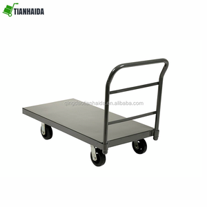 Carretilla Plegable de Alta Resistencia con Cuatro Ruedas, Plataforma para Almacenes, Restaurantes, Personalizable OEM - Product Image 2
