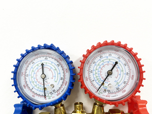 Jauge de collecteur AC 3 voies bon marché utilisée pour R22 R134A R404A R410A barre de réfrigérant/échelle Psi 3 pièces tuyau de charge 36Ft - Product Image 5