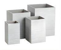 Pots à fleurs en béton GRC, grands et hauts, pour jardin et maison, style classique, simplicité, légers, imperméables, vente en gros, personnalisables