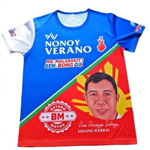 T-shirt sportive 2024 per il commercio estero, in poliestere, a manica corta, con stampa sublimatica, vestibilità comoda, personalizzabili - Product Image 1