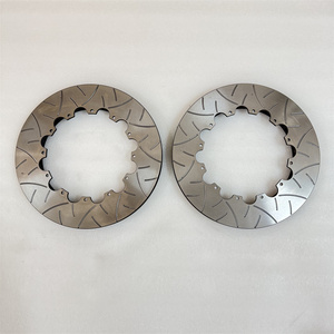 Jekit disque de frein automatique Dragon Slot Iron Disc avec trou de 195mm de diamètre 12*6.4mm bord de localisation PCD 215.9mm - Product Image 1