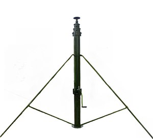 Mástil telescópico de cuerda manual, mástil de elevación manual para montaje de rotador de antena - Product Image 2