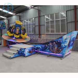 Manège mobile Octopus pour 8 personnes, équipement de fête <span class=keywords><strong>foraine</strong></span> rotatif, machine de jeu de carnaval extérieur - Product Image 5