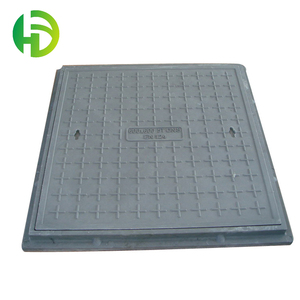 Anti-vol EN124 carré composite d'égout de drainage des <span class=keywords><strong>eaux</strong></span> <span class=keywords><strong>usées</strong></span> couvercle de <span class=keywords><strong>regard</strong></span> avec cadre - Product Image 6