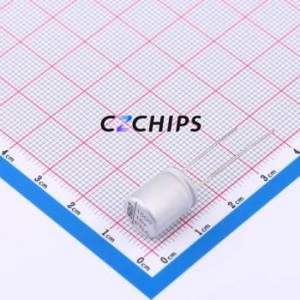 Condensador Sólido NPTE1201C152MJTM, Componente de Orificio Pasante (THT), D10xL12mm 1500uF 20% 16V 10mm - Product Image 1