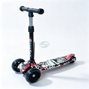 Patinete Infantil de 3 Ruedas con Doble Asiento, Fabricado en Acero de Alta Resistencia, Ligero, Portátil y Duradero, para Entretenimiento Diario - Product Image 5
