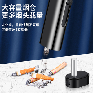 Briquet Électrique Portable Créatif 2026 avec Cendrier Anti-Chute et Allumage à Fil de Tungstène – Design Moderne - Product Image 5