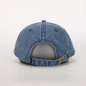 Gorra de béisbol Vintage de 6 paneles, sombrero deportivo informal para exteriores con ala curva y patrón de letras bordadas de dos tonos, tela común - Product Image 5